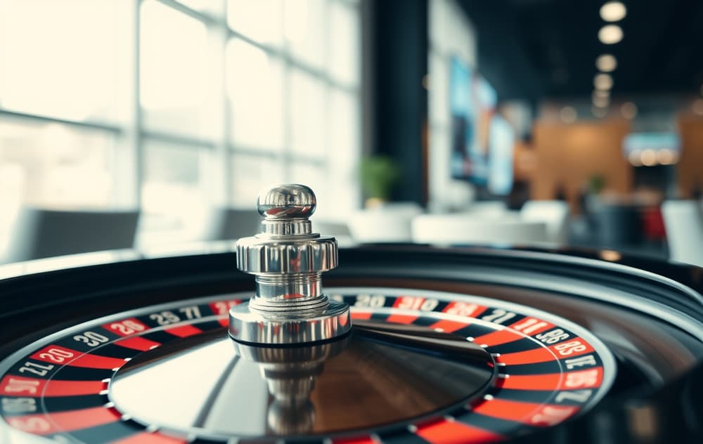 Kingmaker mobilcasino vist på en nettbrett