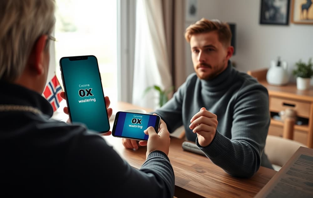 Skjermbilde av uttak uten omsetningskrav på mobiltelefon