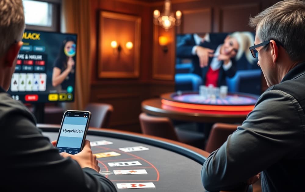 Live casino med ekte dealer og ruletthjul